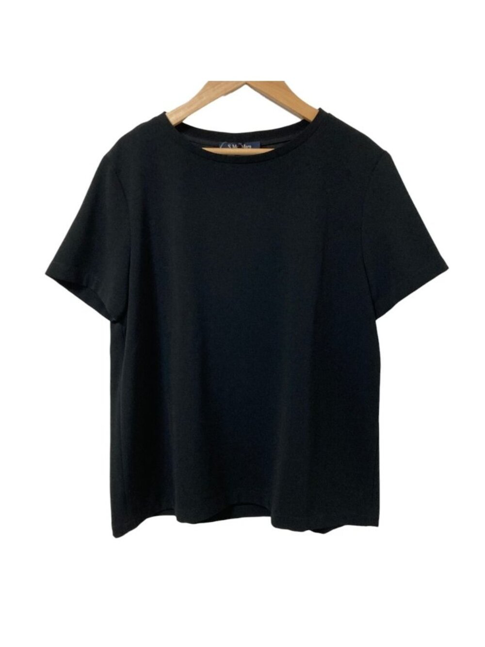 Max Mara 'S Smmrebecca Georgette Blouse Navy Spring Summer